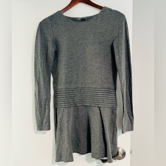 VINCE**Girls Grey Long sleeve Dress***Large $188 - Picture 2 of 6